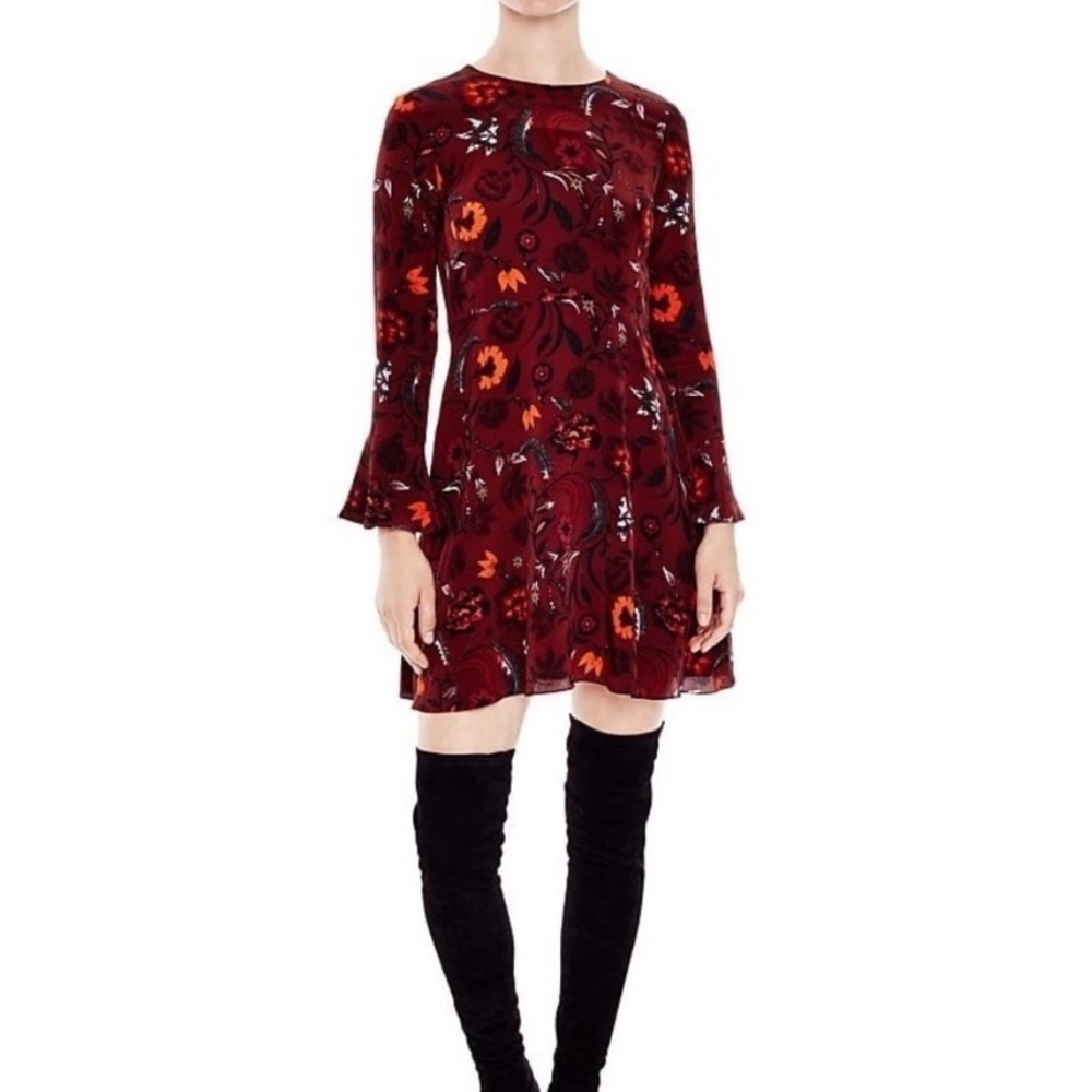 Sandro floral print dress